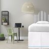 Dorm Room Single border Bed Skirt – Covers the Entire Long Side: Bed Skirt for Raised Dorm Room Beds - Image 7