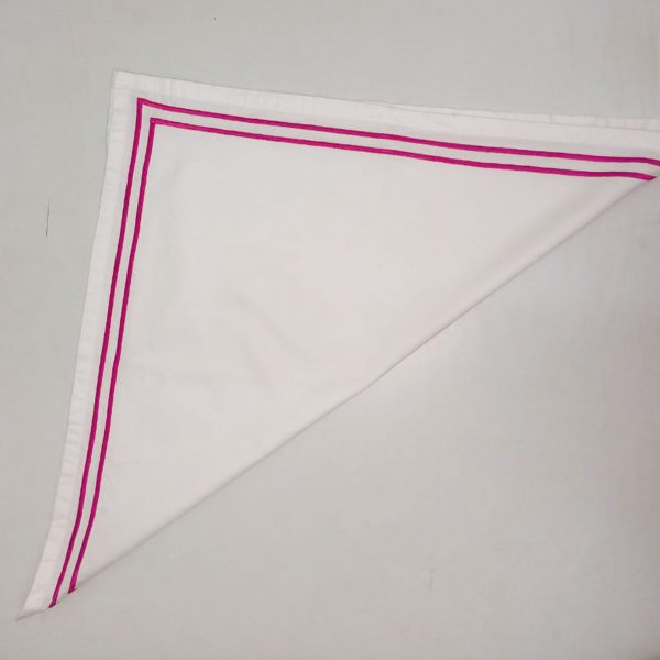 Double Embroidery Cotton Cloth Small Dinner Napkins