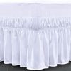 Wrap Around Bed Skirt – 8″ to 39″ Drop Length 1 PIECE BED SKIRT 3 Sided 100% Cotton - Image 4